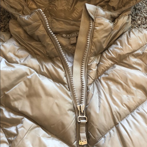 Athleta Lightweight Down Coat - Picture 3 of 12